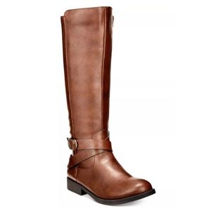 NEW Style & Co Women's Madixe Western Boots Cognac